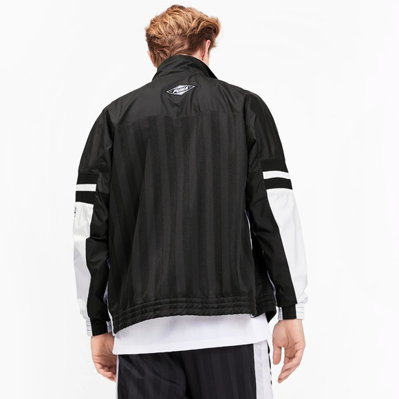PUMA Logo Colorblock Zip Jacket - Picture 6 of 11
